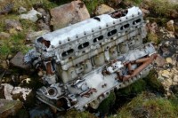 Merlin engine scotland, rusty bevel gear visible.jpg